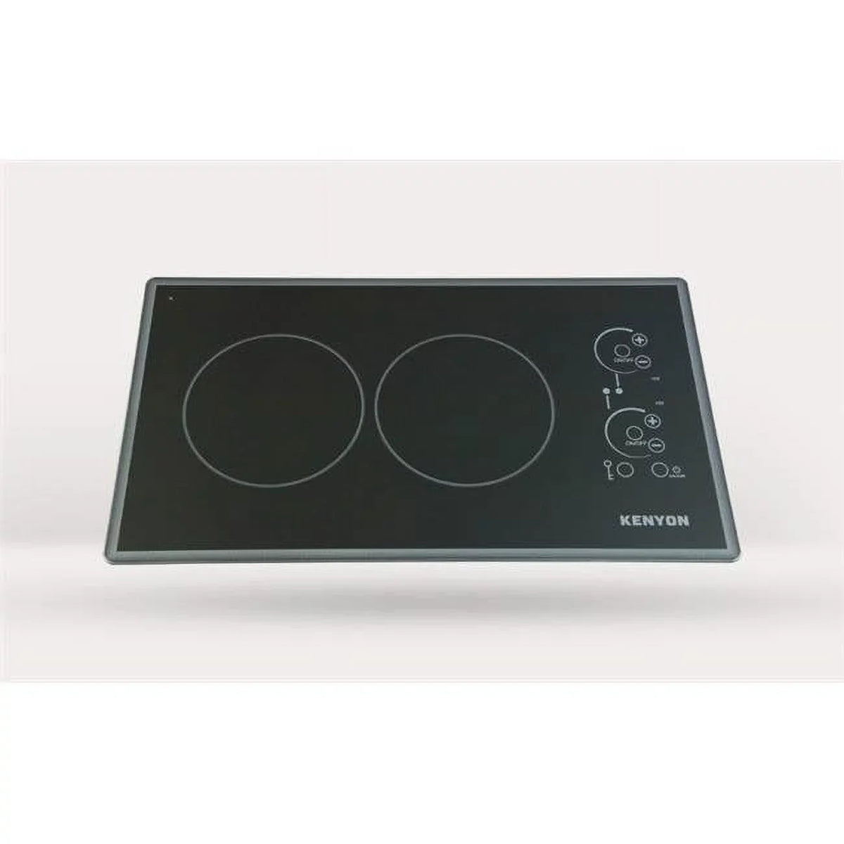 Lite-Touch Q Cortez 2-burner Trimline Cooktop, black with touch control, landscape - two 6 .5 inch 120V UL