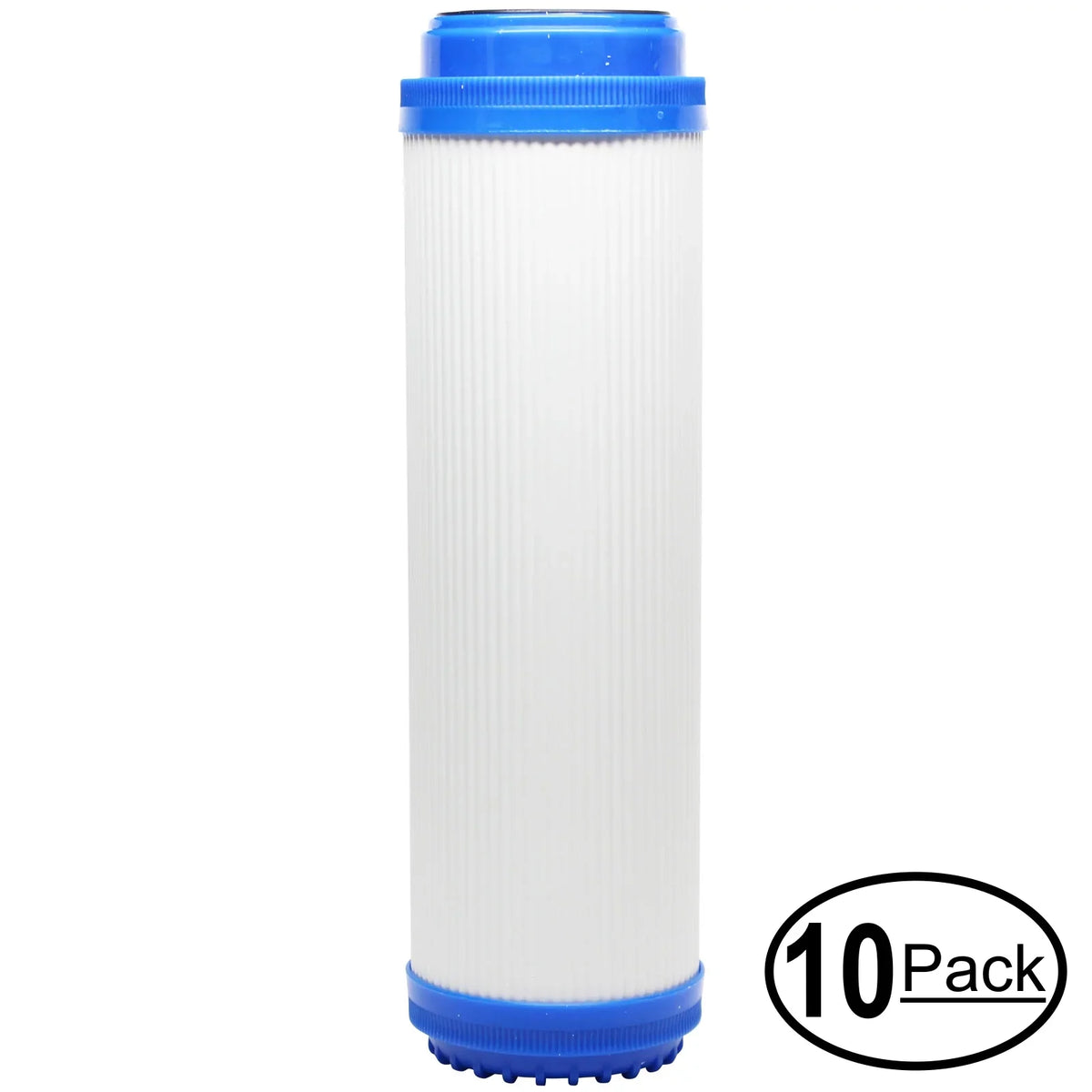 10-Pack Replacement for Pentek 150542 Granular Activated Carbon Filter - Universal 10-inch Cartridge for Pentek 150542 - Denali Pure Brand