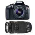 EOS Rebel T6/2000D DSLR Camera with 18-55mm and 55-250mm Lenses Kit