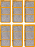 3-in-1 True HEPA Activated Carbon Air Filter Replacement appropriate with Holmes AER1 Smoke Grabber AER1 HAPF30AS-U4R Air Purifier - 1.2” x 10” x 4.6”, 6 Pack