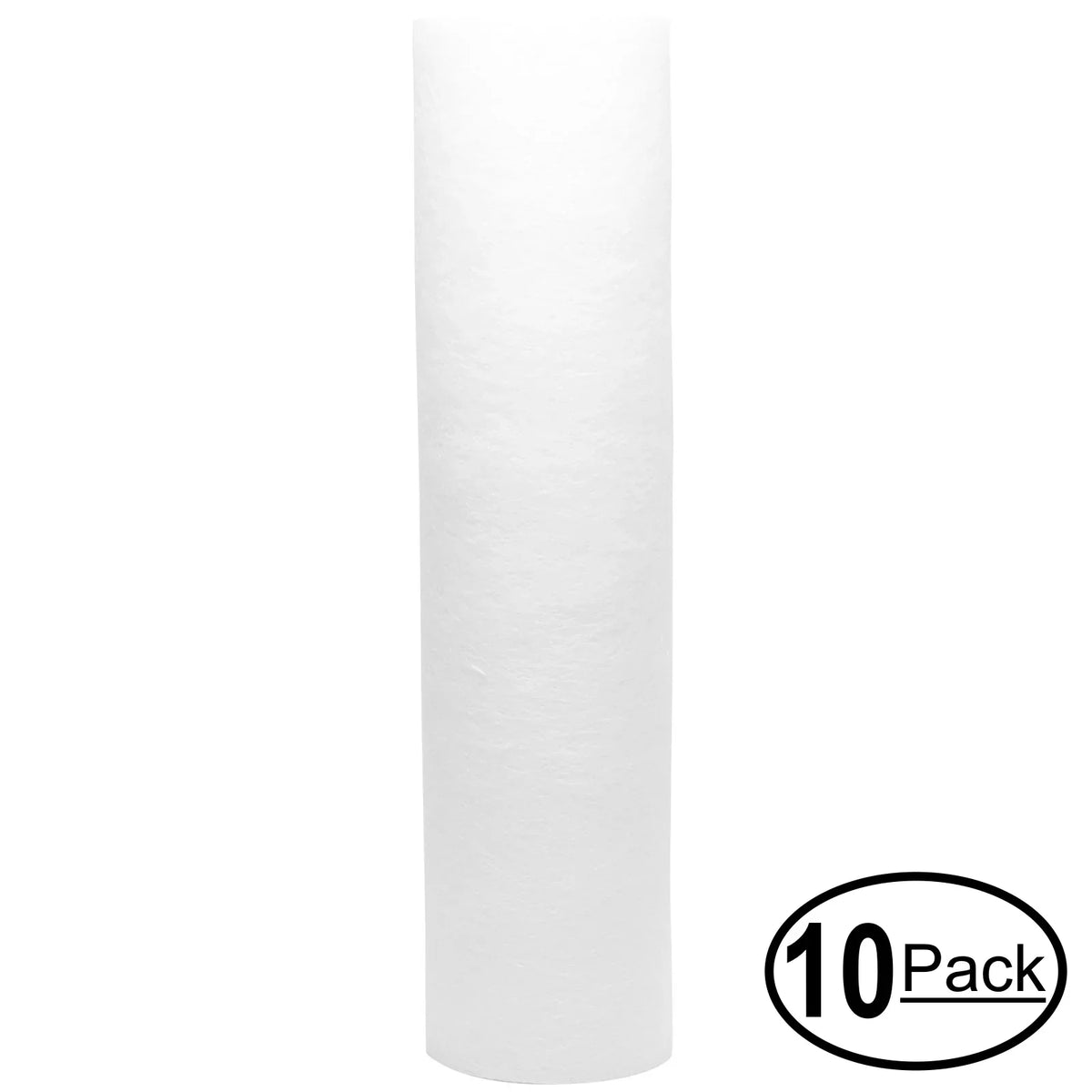10-Pack Replacement for AMI FA-210BB-5C Polypropylene Sediment Filter - Universal 10-inch 5-Micron Cartridge for AMI 10" Carbon & Sediment Filter System - Denali Pure Brand