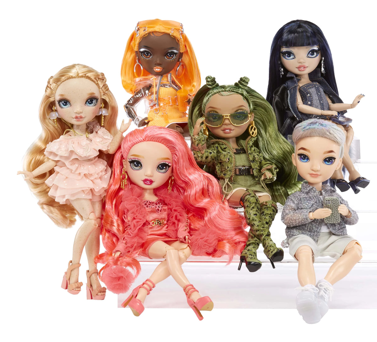 Kids Gift 4-12 Years Old and Collectors. Rainbow High Olivia, Camo Green Fashion Doll, Outfit & 10+ Colorful Play Accessories
