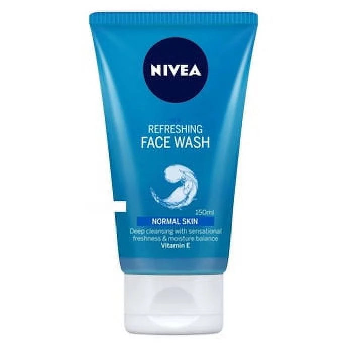 NIVEA Women Refreshing Face Wash, with Vitamin E (150ml)