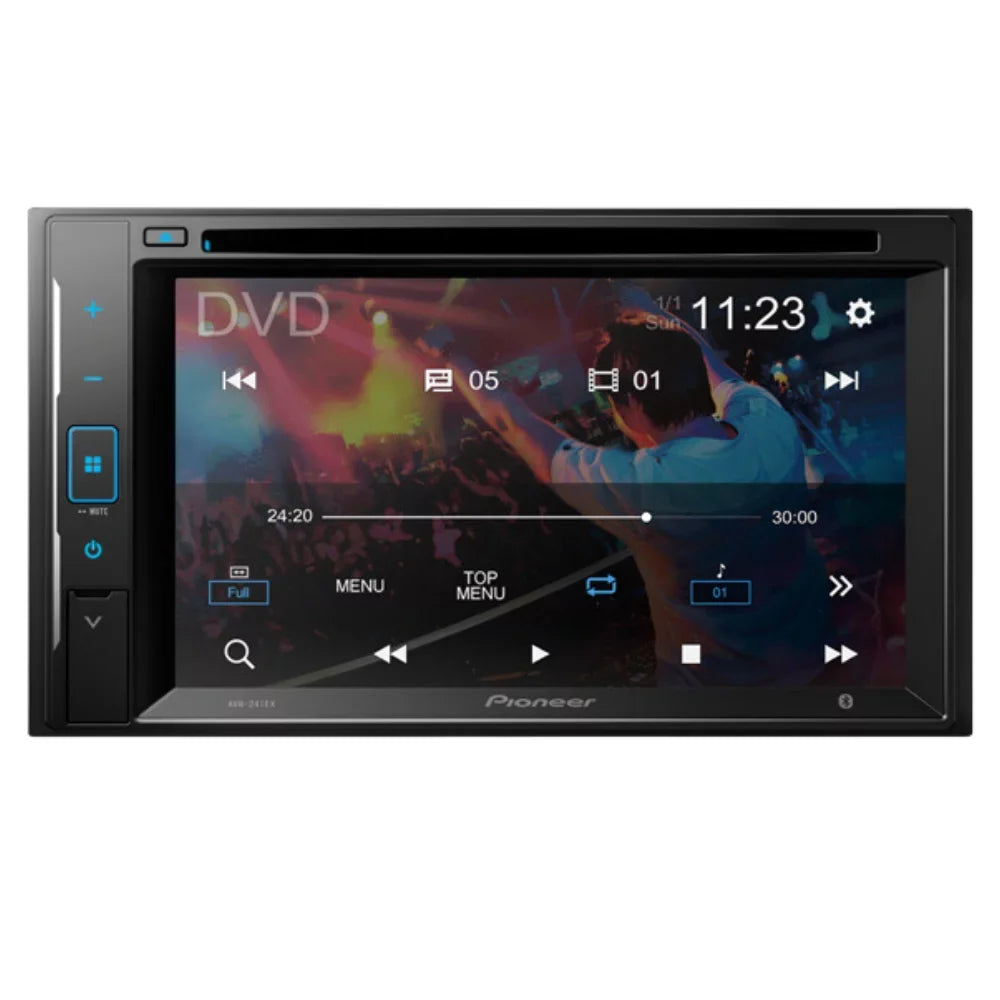 KIT4904 Bundle for 2008-2015 Nissan Frontier W/ Pioneer Double DIN Car Stereo with Bluetooth/Backup Camera/Installation Kit/in-Dash DVD/CD AM/FM 6.2" WVGA Touchscreen Digital Media Receiver