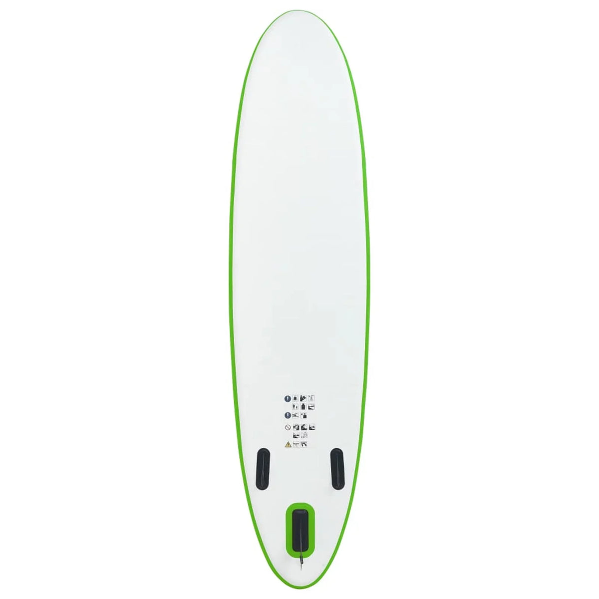 Dcenta Inflatable Paddle Board Set Beach Surfing Board with Oar, Fin, Hand Pump,  Kit and Carrying Bag Surfboard for Adults