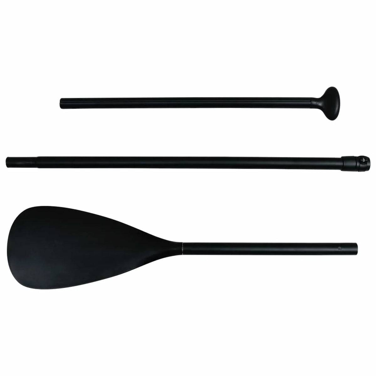 Walmeck Inflatable Paddleboard Set Black and White
