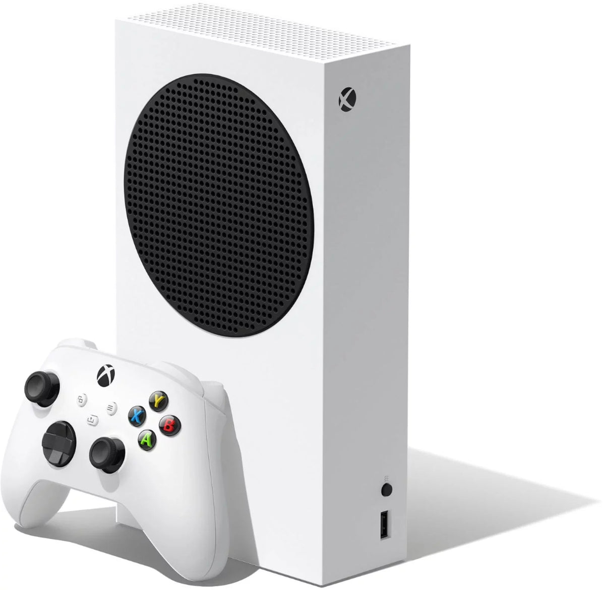 Xbox Series S 512GB Digital Console with Extra Carbon Black Controller and Microfiber Cleaning Cloth