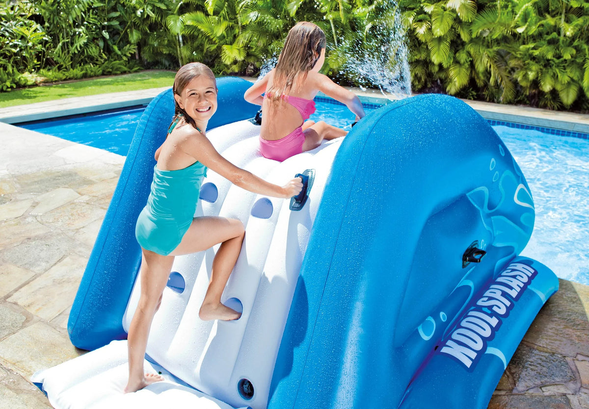 Intex Kool Splash Inflatable Play Center moisture Slide | (Open Box) (2 Pack)