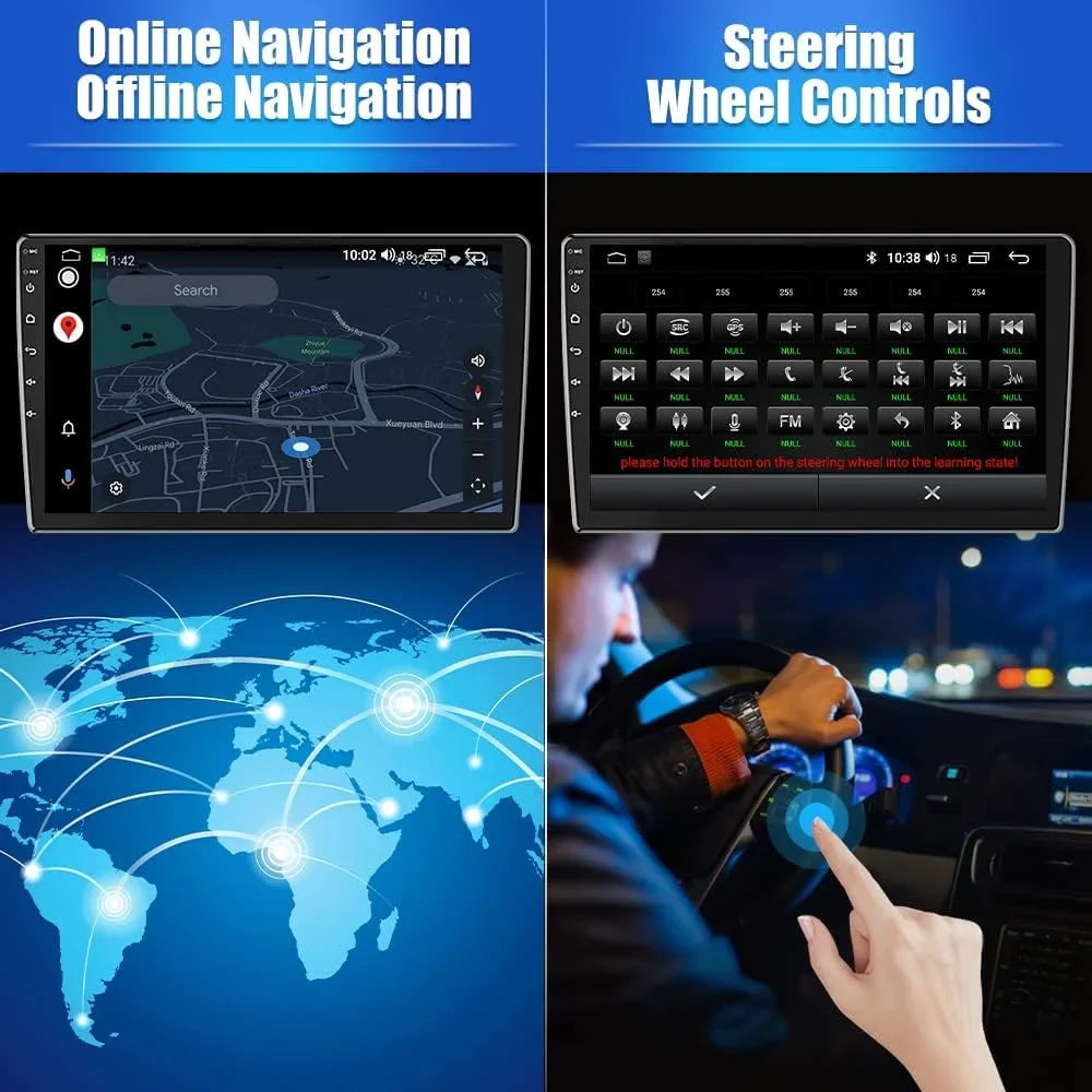 2G+32G 9 inch Car Radio Stereo for Chevy Spark 2013 2014 2015 with Wireless Android Auto  carplay