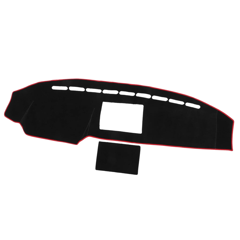 Unique Bargains Car Center Console Dashboard wrap Mat matching for  F150 2008-2014 Protective Polyester Black