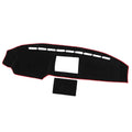 Unique Bargains Car Center Console Dashboard wrap Mat matching for  F150 2008-2014 Protective Polyester Black