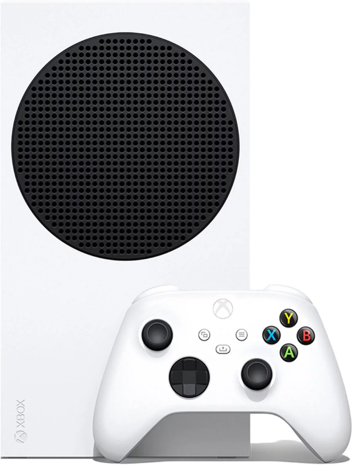Xbox Series S 512GB Digital Console with Extra Carbon Black Controller and Microfiber Cleaning Cloth