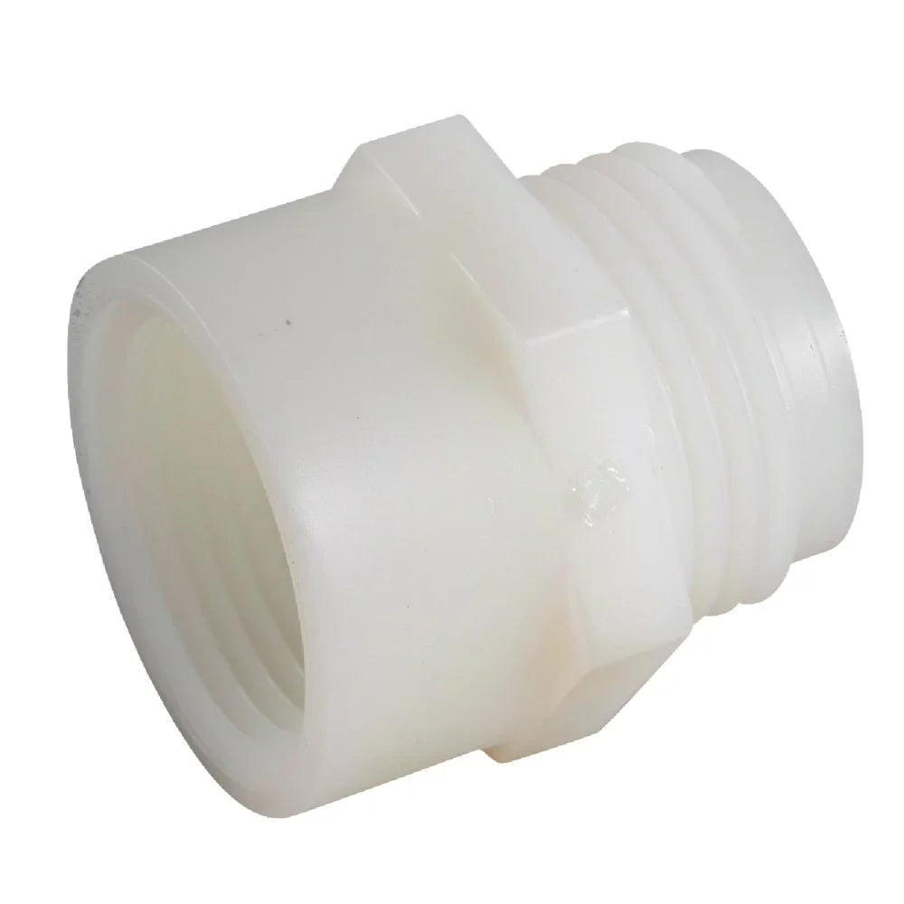 FIP Nylon Hose Adapter. MGH x 3/4 In. 5 PK, Anderson Metals 3/4 In