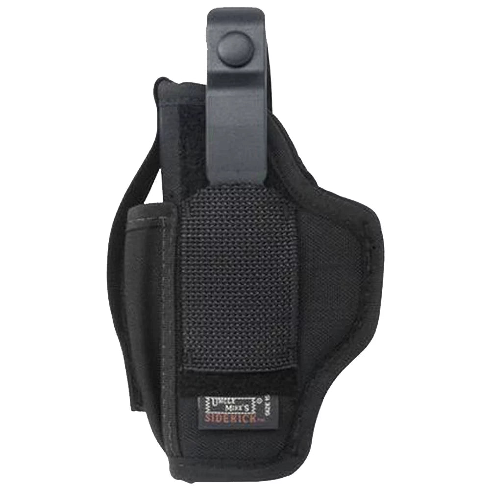 Uncle Mike's Sidekick Hip Holster for Small Frame Revolver, Ambidextrous, Size 36, Black, Nylon, 70360