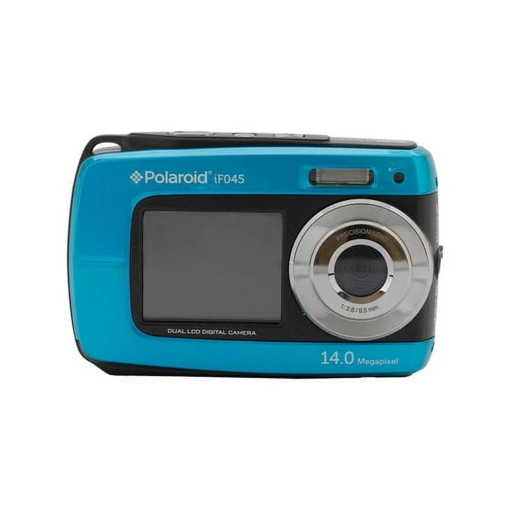 Polaroid IF045-BLUE Dual Screen moisture Proof Camera
