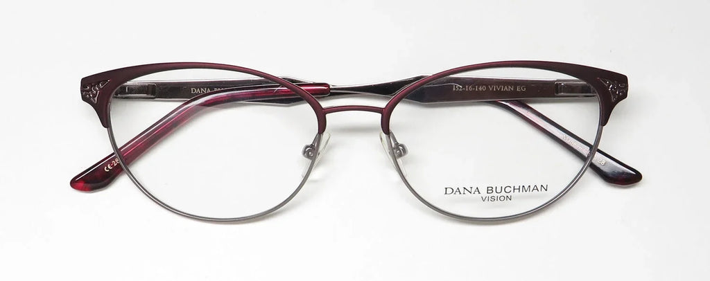 DANA BUCHMAN VIVIAN CAT EYE RETRO/VINTAGE 60S/70S LOOKS EYEGLASS FRAME/GLASSES