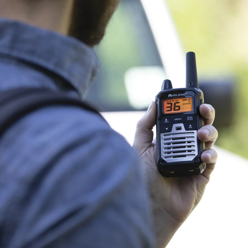Midland T290VP4 X-TALKER GMRS Long Range Walkie Talkie - Two Way Radio with NOAA elements Scan + Alert and 121 Privacy Codes