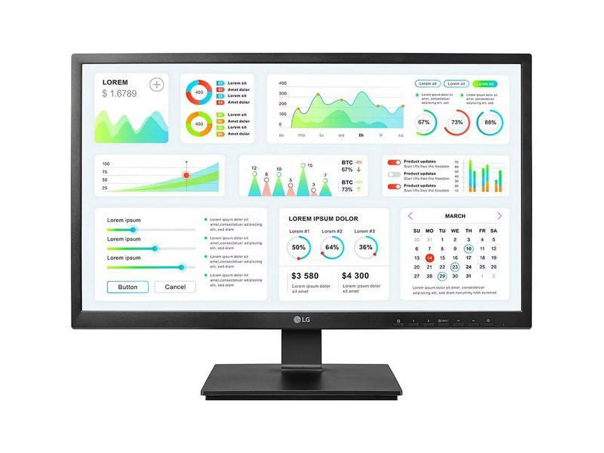 24CK550Z-BP 24" 1920x1080 Full HD IPS Zero Client TERA2321 PCoIP Monitor