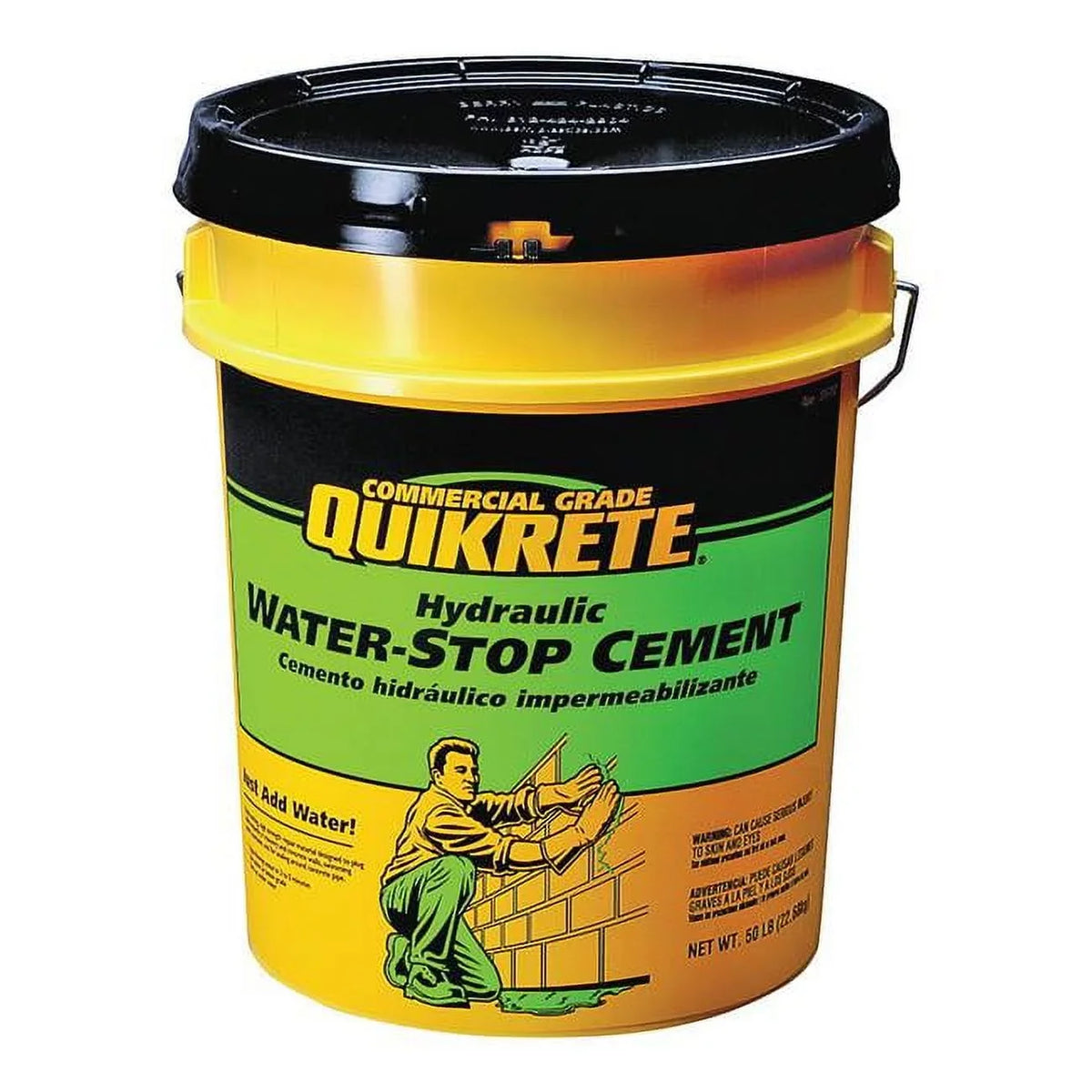 Quikrete Hydraulic liquid-Stop Cement, Grey