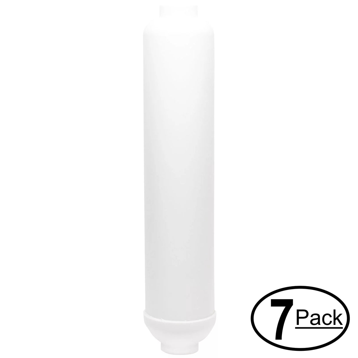 7-Pack Replacement for iSpring RCC7P-AK Inline Filter Cartridge - Universal 10-inch Cartridge for iSpring 123Filter 6-stage RO System - Denali Pure Brand