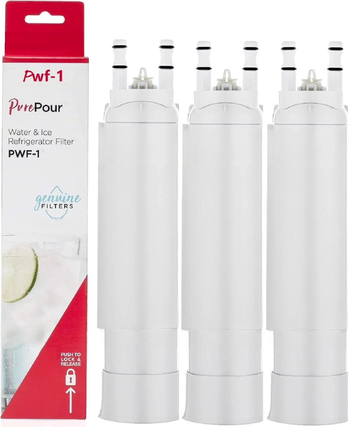 3Pack FPPWFU01 liquid Filter Replacement - suitable with EPPWFU01 PureAdvantage PurePour PWF-1 liquid Filter