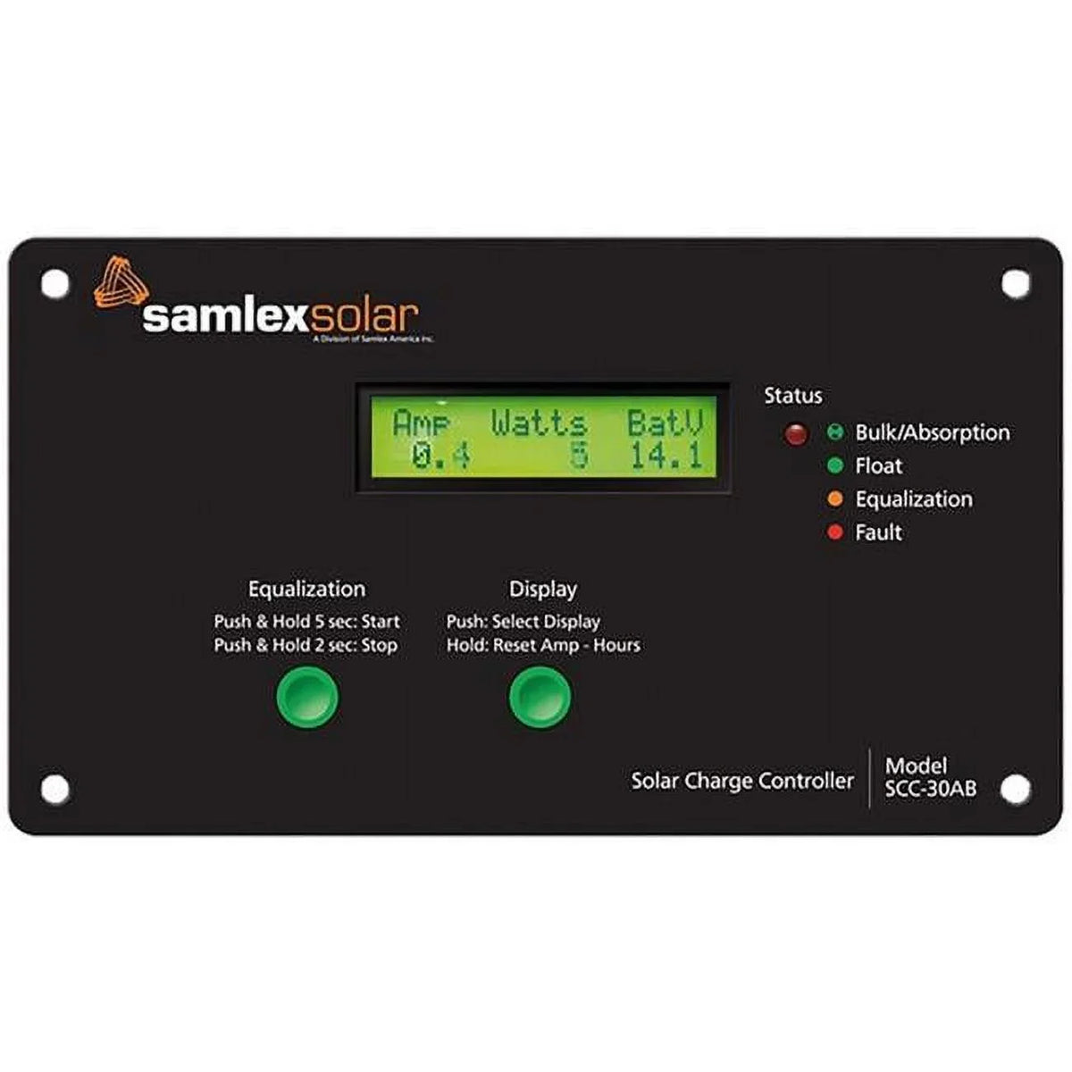 12-24V & 30 amp Solar Charge Controller with LCD Display