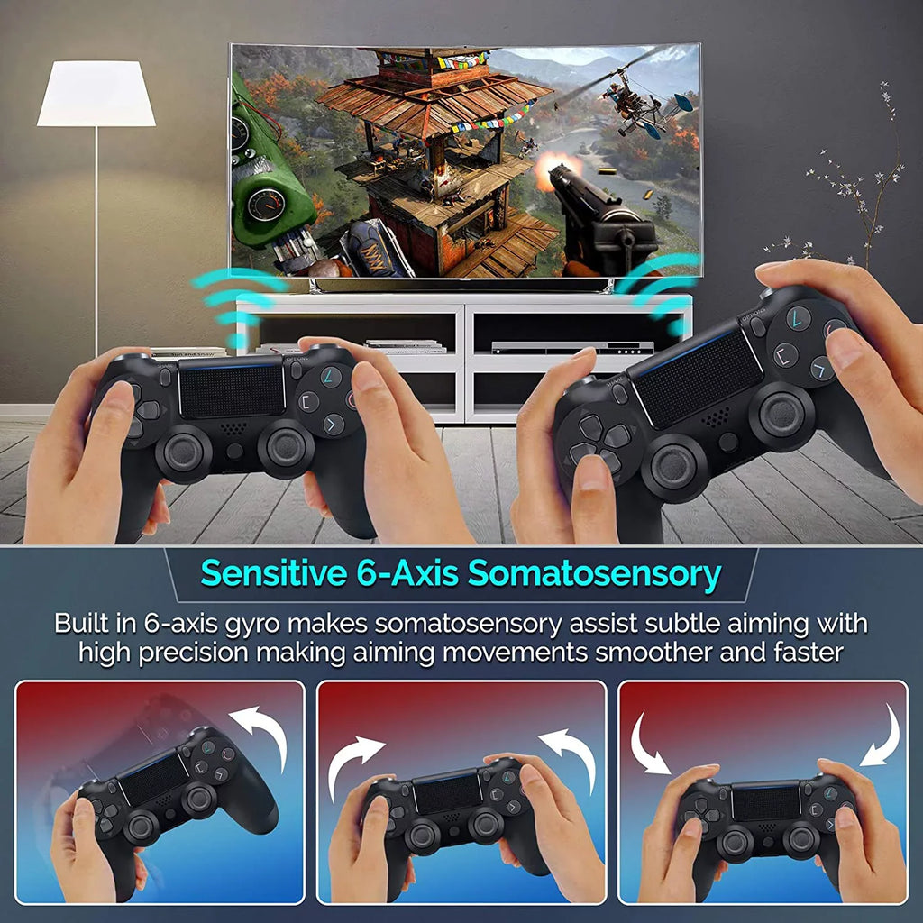 PRO Wireless GamePad appropriate with  Galaxy S21 FE 5G Controller Plus 1,000 Battery/Built-In Speaker/Gyro/Remote BlueTooth Slim (Black)
