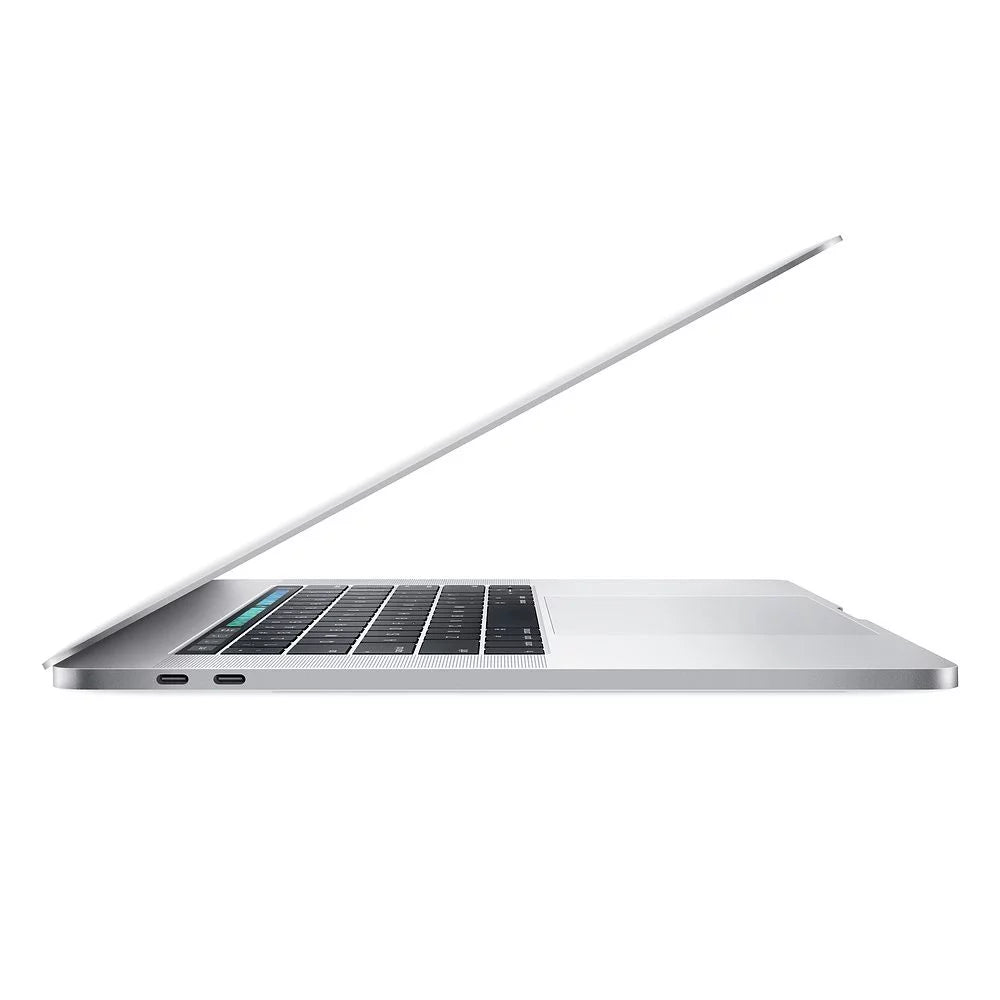 A Grade Macbook Pro 15.4-inch (Retina, Silver, Touch Bar) 2.2Ghz 6-Core i7 (Mid 2018) MR962LL/A 1TB SSD 16GB Memory 2880x1800 Display Mac OS Sierra Power Adapter Included