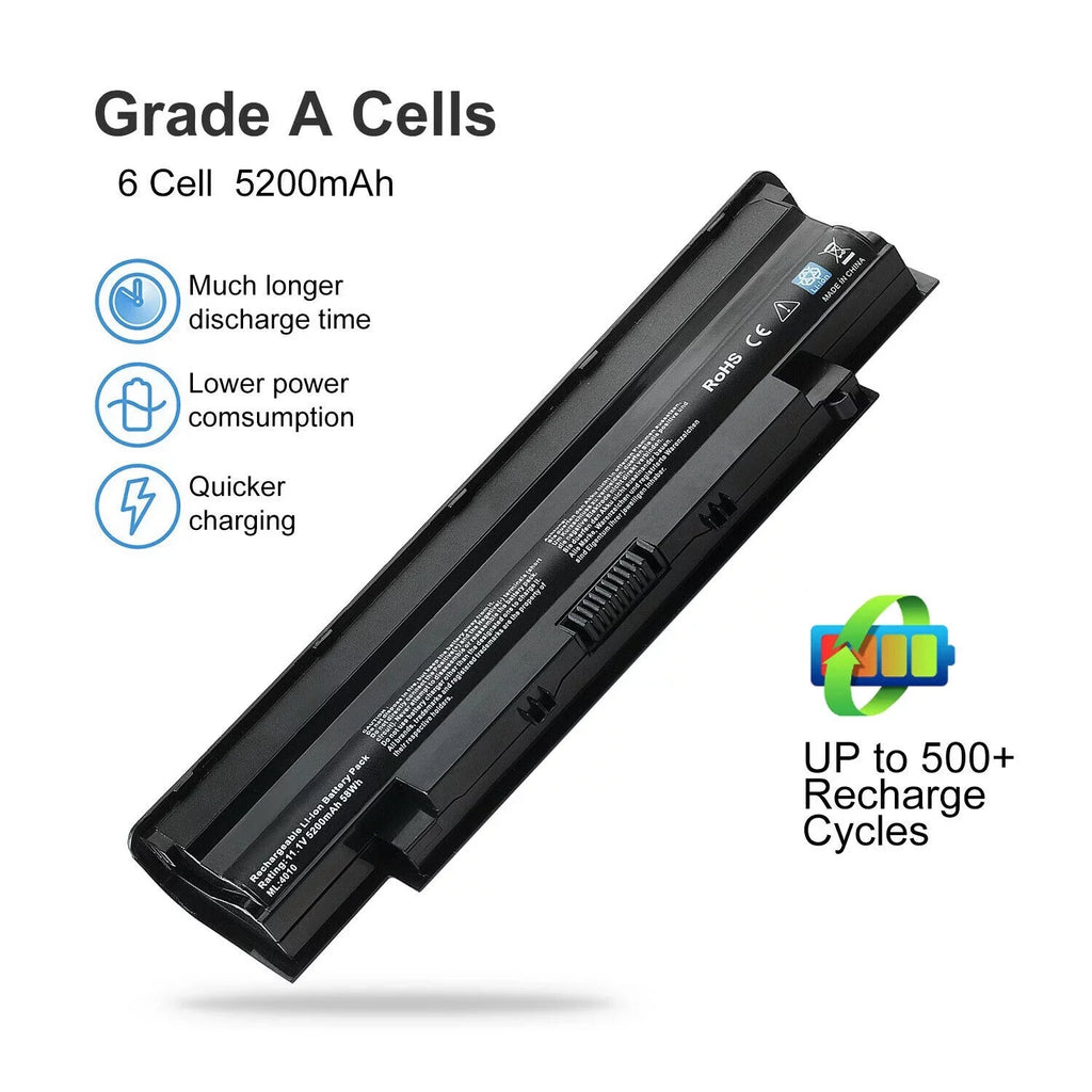 Battery for  Inspiron 3420 3520 15r 17r 14r 13r N5110 N5010 P/N: TKV2V 4T7JN