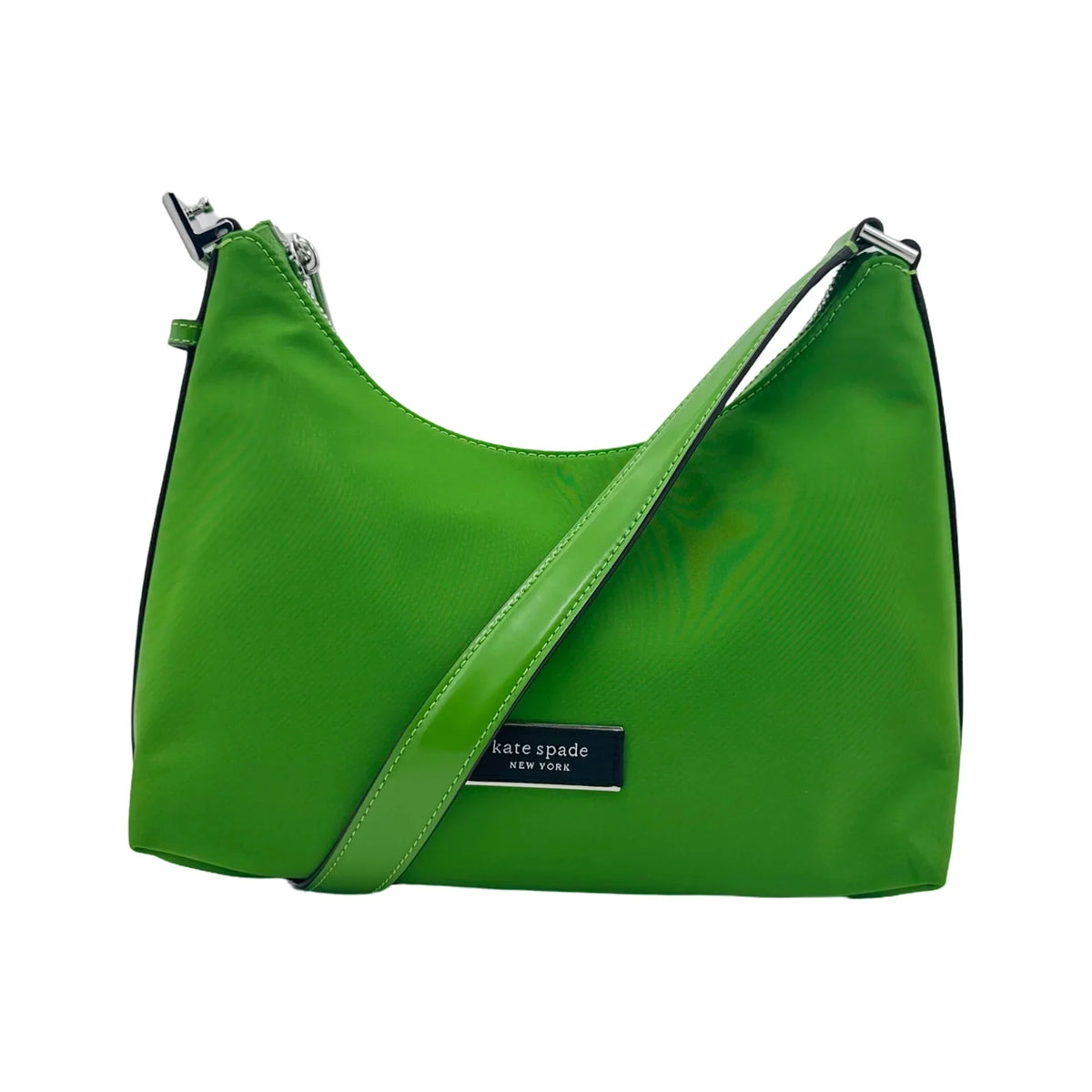 Kate Spade Sam Icon KSNYL Nylon Small Shoulder Bag - Green