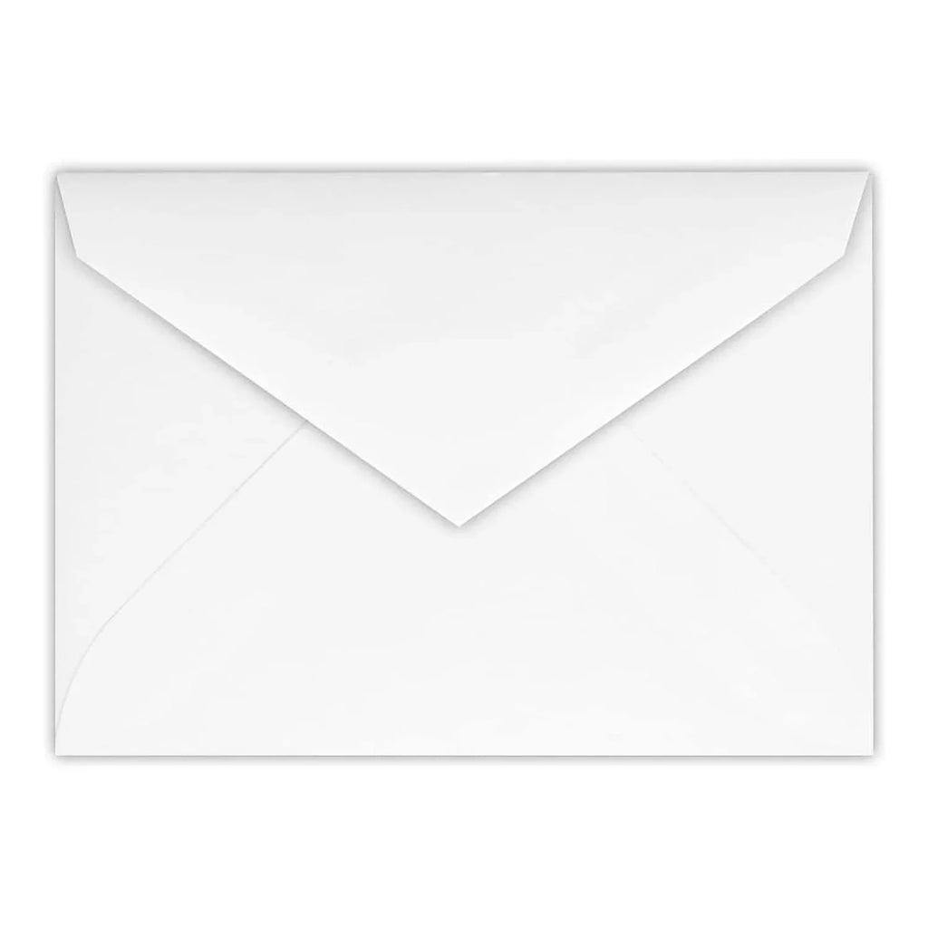 Bright White (4BAR-BW-250). LUX 4 BAR Envelopes (3 5/8 x 5 1/8) 250/Pack 28lb