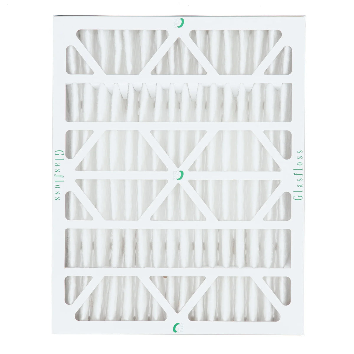 4 Pack (Actual Depth: 3-3/4"). 16x20x4 MERV 13 Pleated AC Furnace Air Filters by Glasfloss Industries