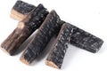 Use in Fireplaces & Fire Pits. Gas Logs 4pcs Gas Fireplace Logs Set of Ceramic Wood Logs