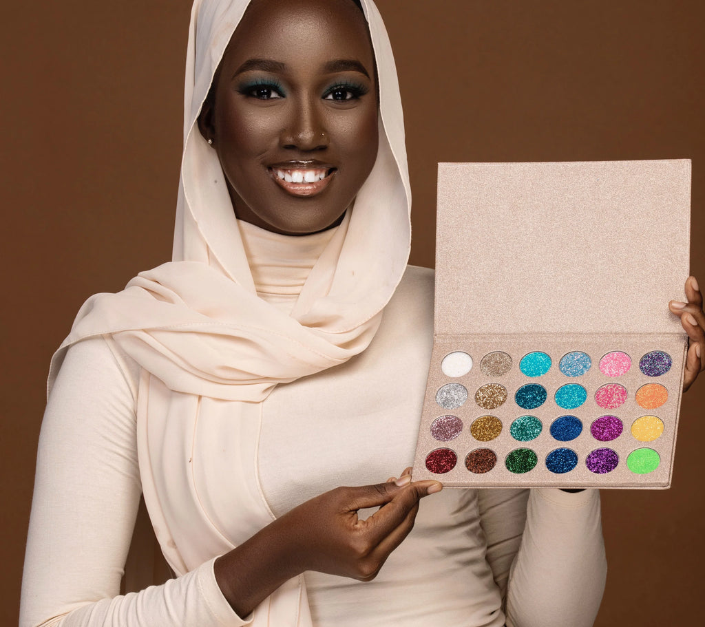 Zaria Glitter Eyeshadow Palette