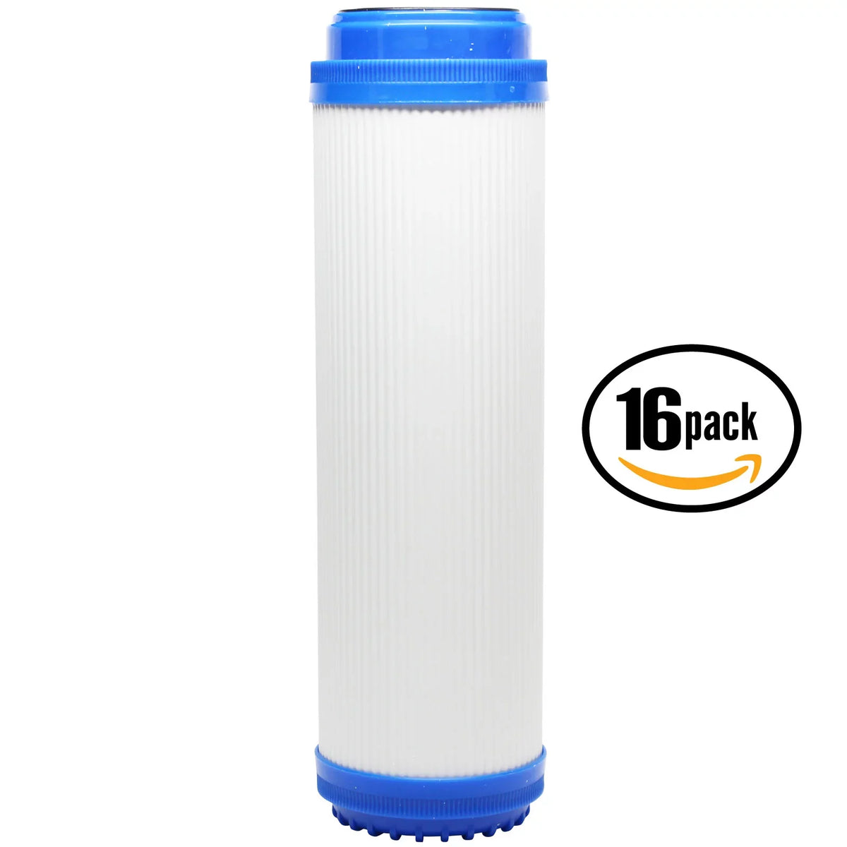 16-Pack Replacement DuPont WFPF13003B Granular Activated Carbon Filter - Universal 10-inch Cartridge for DuPont Whole House aqua Filtration System - Denali Pure Brand