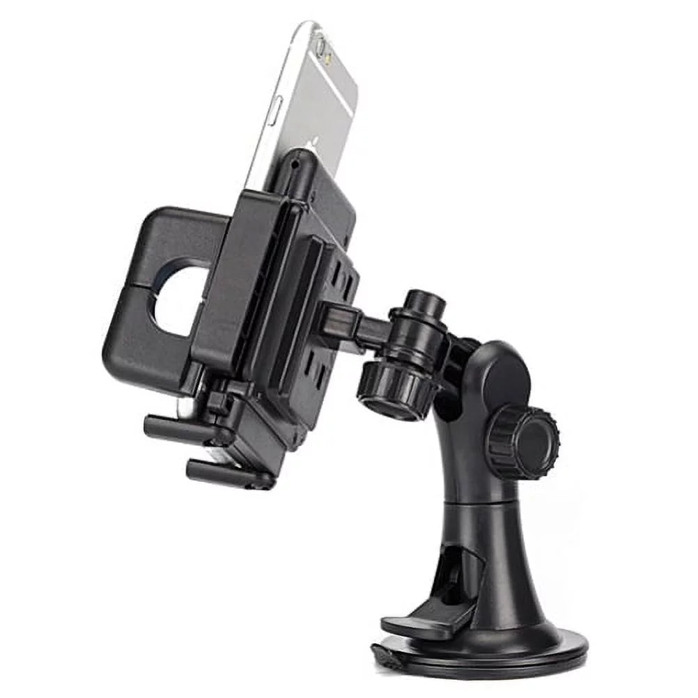 USB Cable w Car Mount, Retractable Type-C Charger, Dash Windshield Holder N2Z for  Galaxy A9 A50 A20 A10e - Sonim XP8 XP3 -  Xperia 5 10 Plus 1 -  Redmi Note 7, Mi Mix 2 9T 9