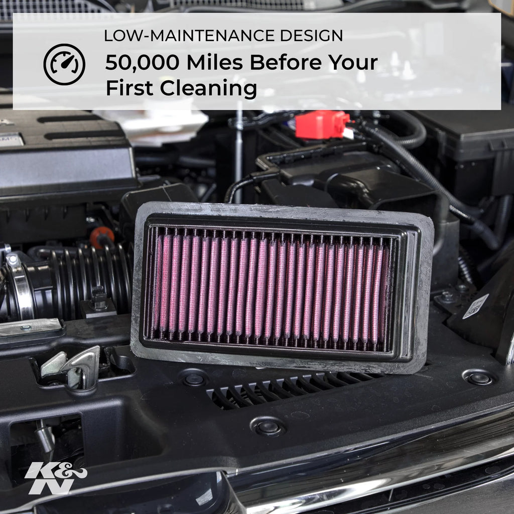 K&N Engine Air Filter: High Performance, Premium, Washable, Replacement Filter: 2006-2012 /MERCURY (Fusion, Milan), 33-2357