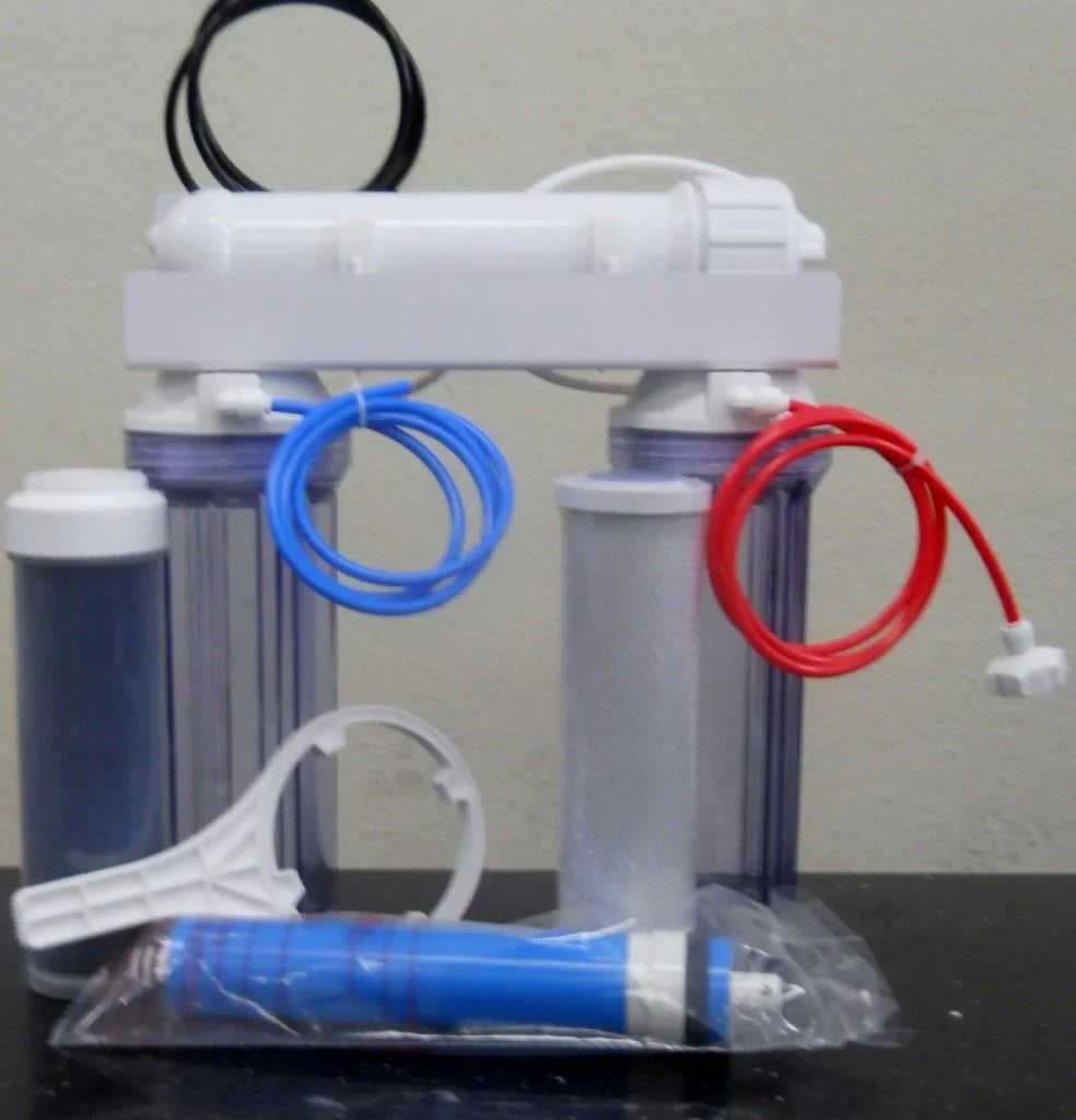 Aquarium Reef Pure RO/DI Reverse Osmosis moisture Filtration System 75 GPD 0 PPM