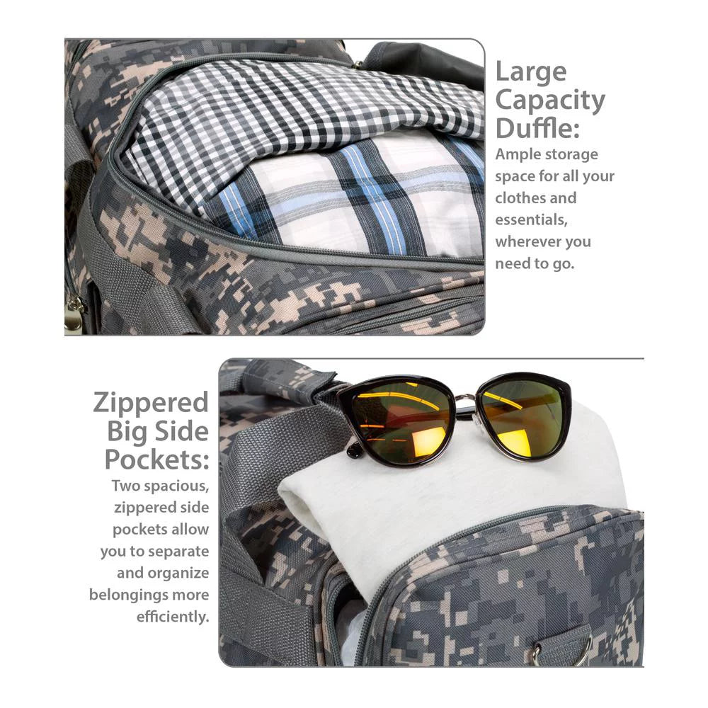 Tote Bag, Acu Camo. Fox Luggage PTB419-ACU CAMO 19 in