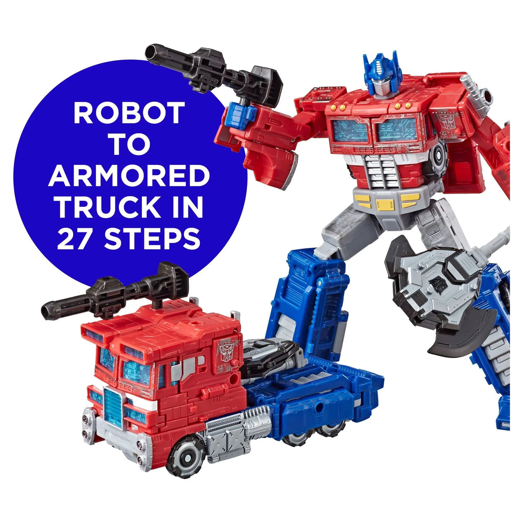 Transformers Generations Siege Voyager Class WFC-S11 Optimus Prime