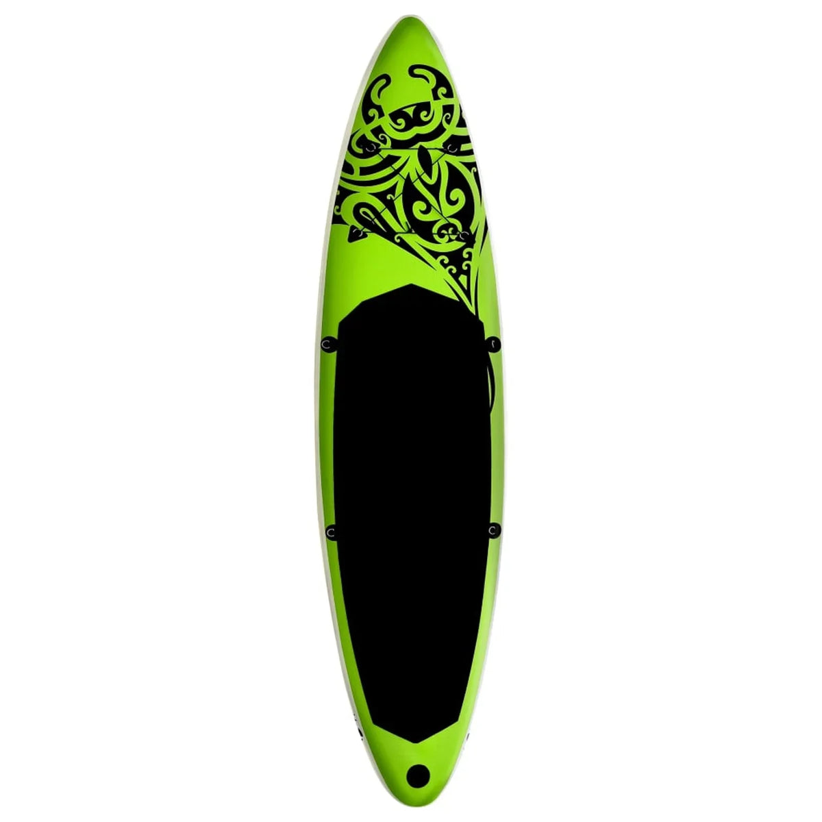 Walmeck Inflatable Paddleboard Set 126"x29.9"x5.9" Green
