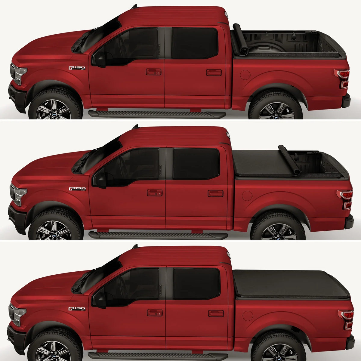 Kikito Vinyl Soft Roll-Up Tonneau wrap Truck Bed for 2022-2024 Tundra 5.6FT (66.7") Bed w/o Trail Edition (for Models Without The Deck Rail System)