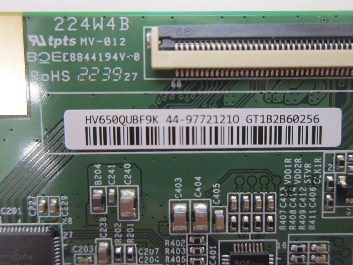 KD-65X80K T-Con Board 1-014-109-13 (HV650QUB-F9K)