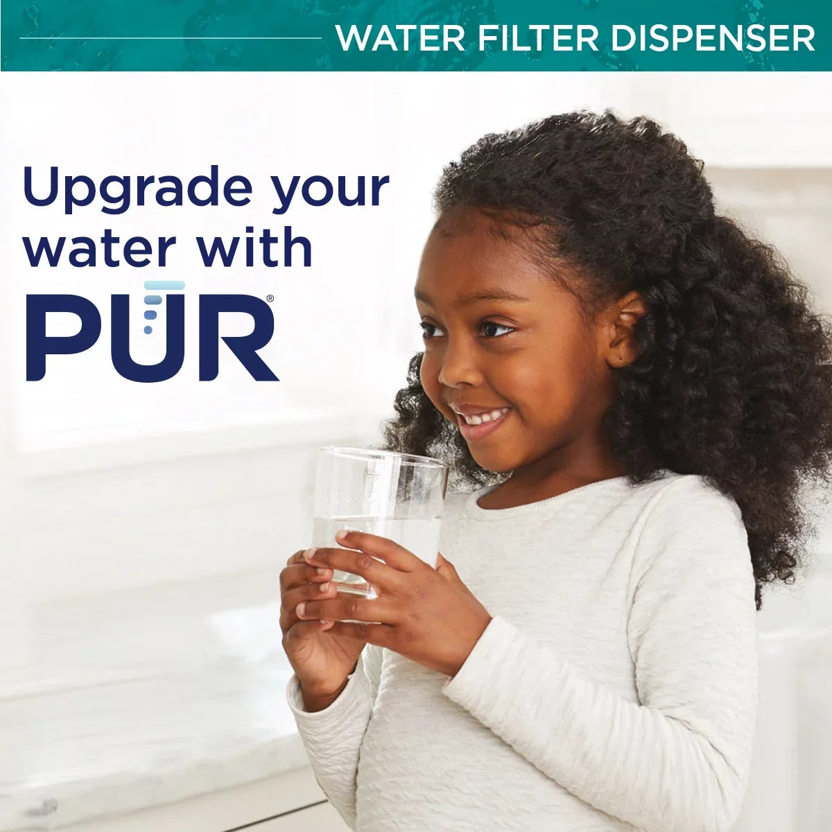 PUR PLUS 11-Cup aqua Pitcher Filtration System, W 11.4" x H 10.4" x L 4.9", Aqua, PPT111G